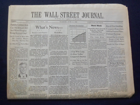 1999 JUNE 15 THE WALL STREET JOURNAL-COMPANIES GAIN OFF FAT PENSION PLANS-WJ 297