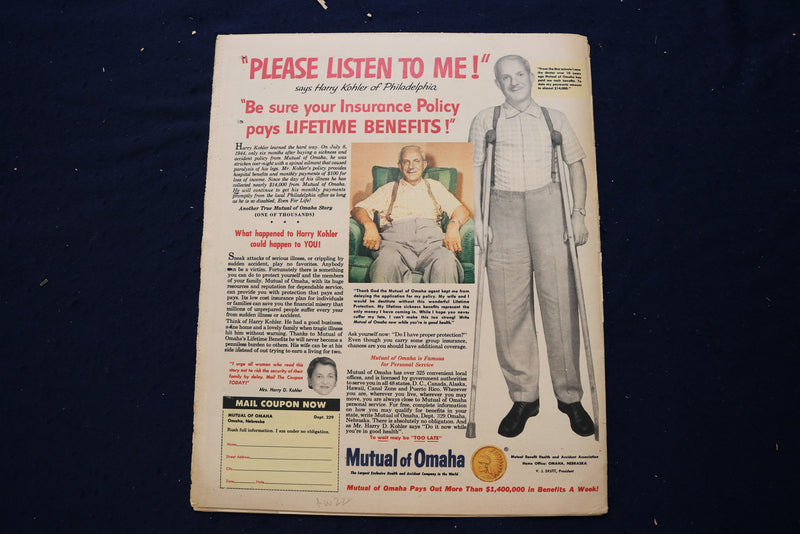 1955 SEP 11 AMERICAN WEEKLY MAGAZINE - SUSAN HAYWORTH ARTICLE & PHOTO - E 23270
