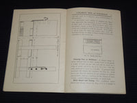 1920'S SMALL WORKSHOP APPLIANCES - CASSELL'S WORK HANDBOOKS - J 8051