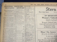 1918 MAY 26 NEW YORK TIMES - GERMANS ALMOST WIPED OUT IN THE AIR - NT 8188