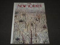 1960 MARCH 19 NEW YORKER MAGAZINE FRONT COVER ONLY - GREAT ART FOR FRAMING