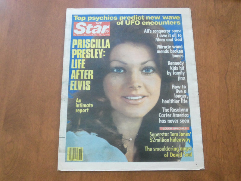 1978 MARCH 7 THE STAR NEWSPAPER - PRISCILLA PRESLEY: LIFE AFTER ELVIS - NP 4702