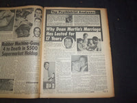 1966 DECEMBER 11 NATIONAL ENQUIRER NEWSPAPER- CLARK GABLE -DEAN MARTIN - NP 7431