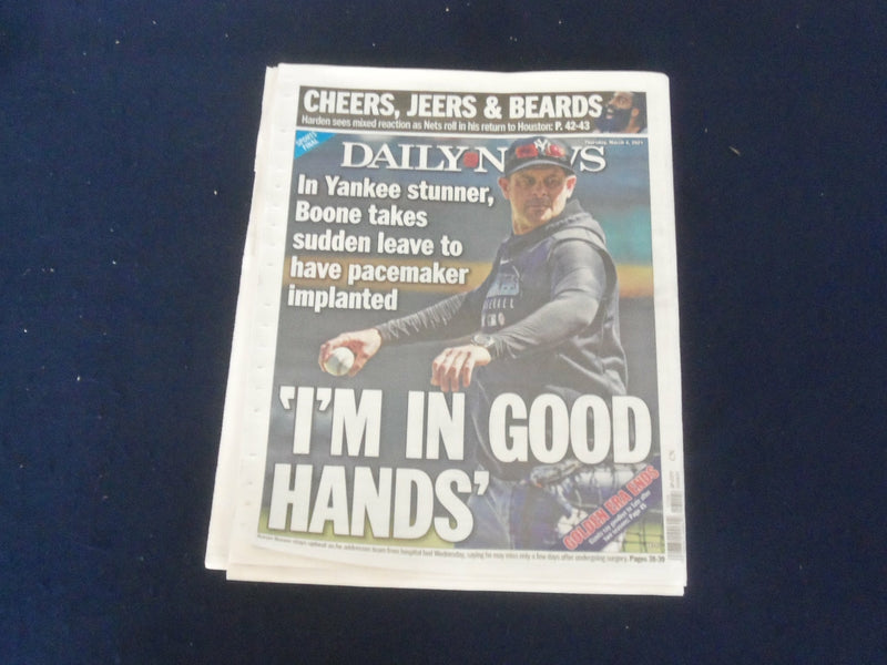 2021 MARCH 4 NEW YORK DAILY NEWS NEWSPAPER - GOV. CUOMO WILL NOT RESIGN