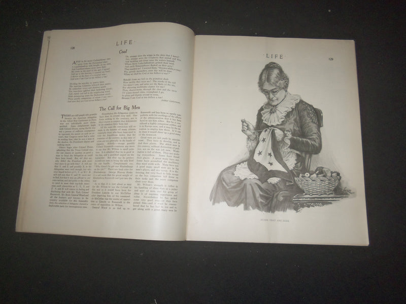 1918 JANUARY 24 LIFE MAGAZINE - THE ORPHAN - L 766P