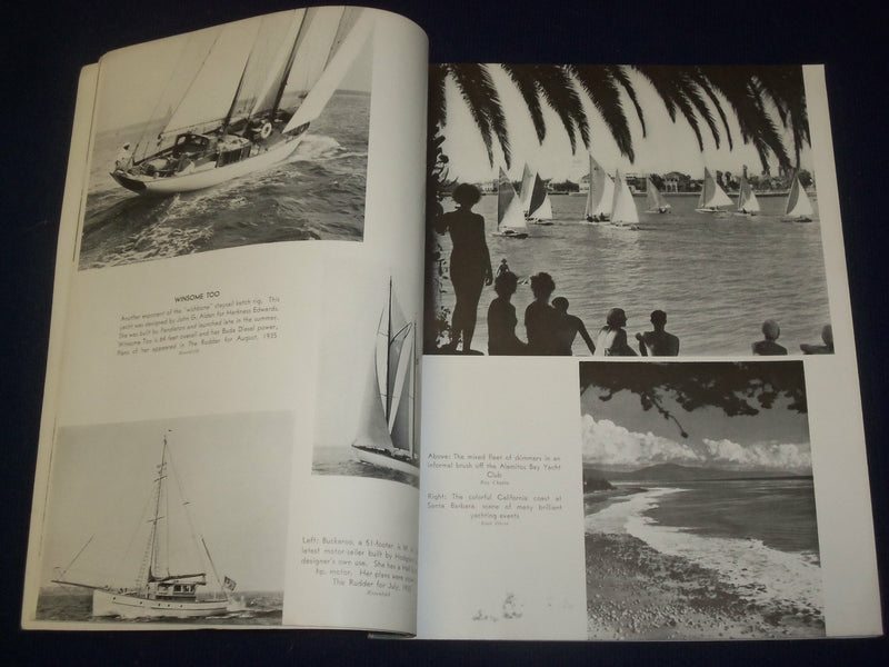 1935 DECEMBER THE RUDDER MAGAZINE - OFF THE COAST OF MAINE - B 6676