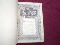 1932 JAN-DEC THE BUILDER U. K. MAGAZINE BOUND VOLUMES - 2 VOLS - FOLD OUTS- C 28