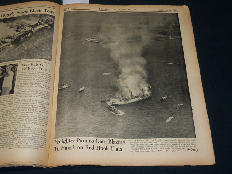 1941 AUGUST 19 PM'S WEEKLY NEWSPAPER - FDR BANKS ON RUSSIA - NP 4933