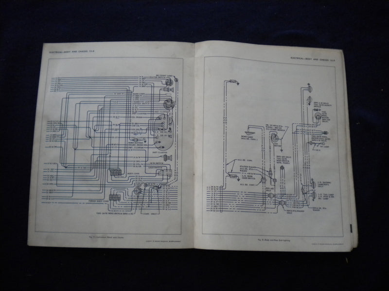 1964 CHEVY PASSENGER CAR SHOP MANUAL SUPPLEMENT - SOFTCOVER - KD 8014