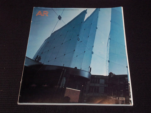 1975 SEPTEMBER ARCHITECTURAL REVIEW MAGAZINE - IPSWICH FRONT COVER - E 2929