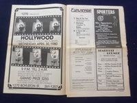 1980 MAY 7 ESPLANADE NEWSPAPER - MANHATTAN TRANSFER TO BOSTON - NP 6831