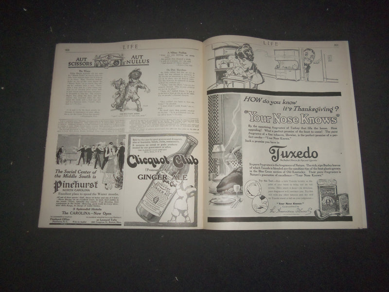 1917 NOVEMBER 15 LIFE MAGAZINE - JAPANESE BRIDGEWORK - L 766F
