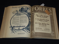 1925 APRIL 15-OCTOBER 1 FORBES MAGAZINE BOUND VOLUME - NICE ADS - R 10A