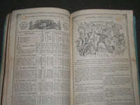 1889 HOSTETTER'S ILLUSTRATED UNITED STATES ALMANAC - SOFTCOVER - H 710