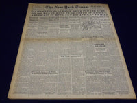 1944 NOVEMBER 19 NEW YORK TIMES - 400,000 MEN PUSH NORTH OF AACHEN - NT 2605