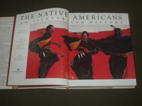 1993 THE NATIVE AMERICANS HARDCOVER BOOK BY BETTY & IAN BALLANTINE - I 1518