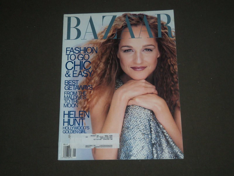 1999 MAY HARPER'S BAZAAR MAGAZINE - HELEN HUNT COVER - SP 4550