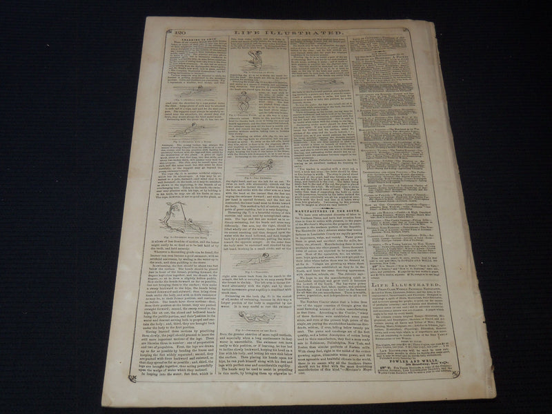 1857 AUGUST 8 LIFE ILLUSTRATED NEWSPAPER - ALPINE PEDESTRIANISM - NP 5924
