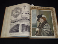 1912 JANUARY-JUNE LE THEATRE MAGAZINE BOUND VOLUME - 12 ISSUES - KD 2278D