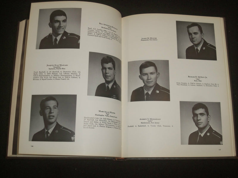 1968 BORDENTOWN MILITARY INSTITUTE YEARBOOK - BORDENTOWN, NEW JERSEY - YB 2110