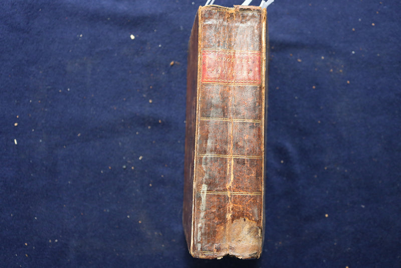 1806 BROOKES'S GENERAL GAZETTE - FOLD-OUT MAPS HARDCOVER BOOK BY - KD 9437