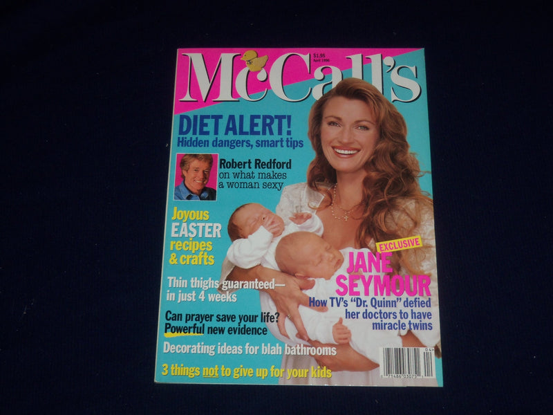 1996 APRIL MCCALL'S MAGAZINE - JANE SEYMOUR COVER - SP 5076