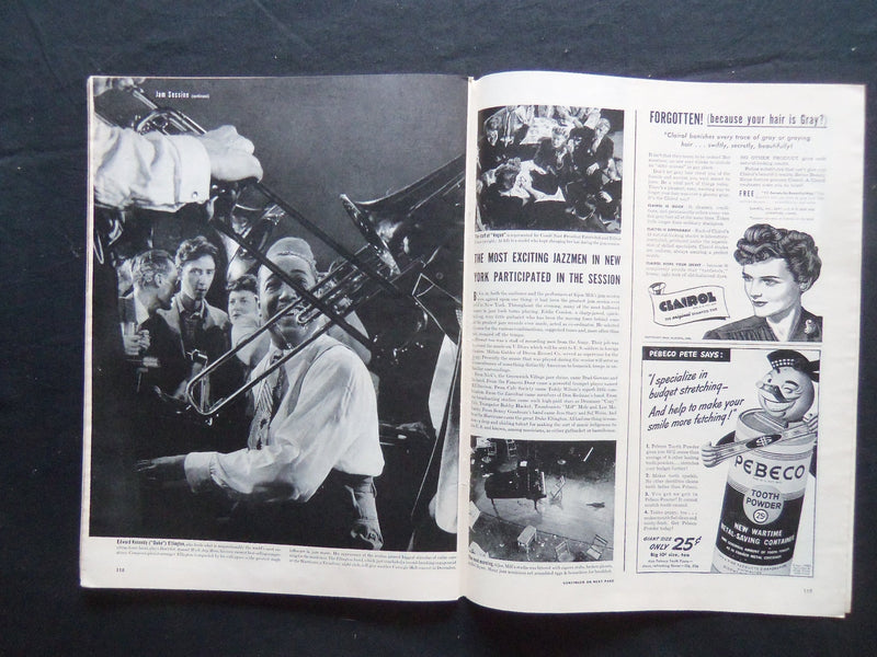 1943 OCTOBER 11 LIFE MAGAZINE - HALF HATS IN FASHION - L 360