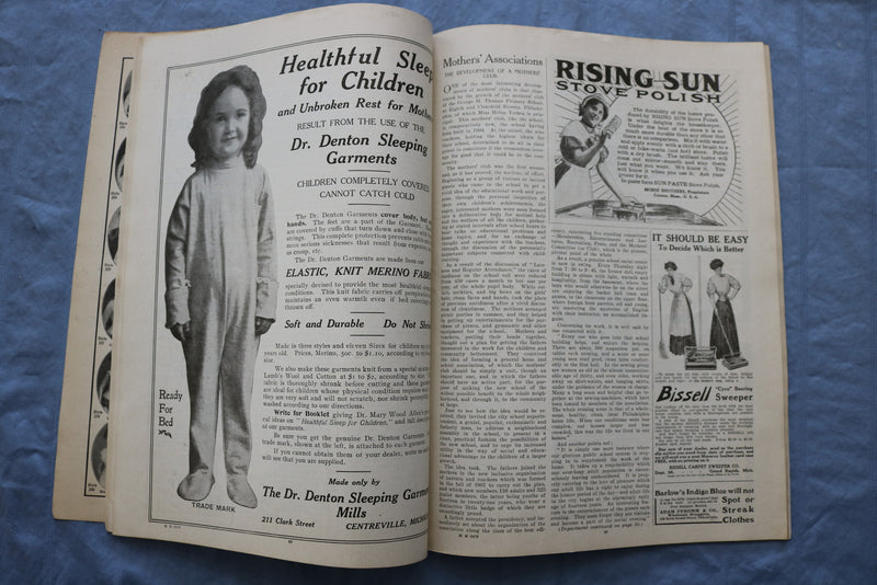 1908 OCTOBER THE MOTHER'S MAGAZINE - GREAT ILLUSTRATIONS & STORIES - ST 1000G