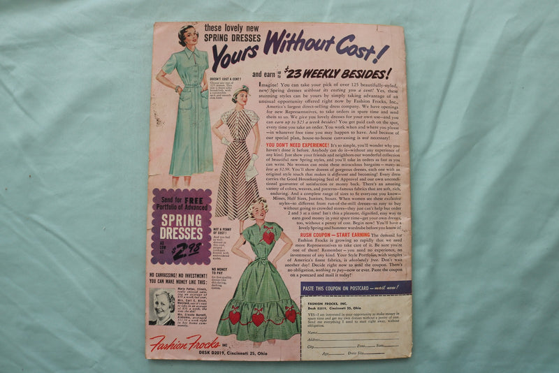 1950 FEBRUARY SECRETS MAGAZINE - HONEYMOON DECEPTION COVER - E 26720