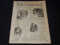 1857 JULY 18 LIFE ILLUSTRATED NEWSPAPER - ROBERT BURNS - NP 5927