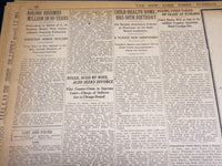 1923 JULY 24 NEW YORK TIMES - LEONARD RETAINS TITLE BEATS TENDLER - NT 7755