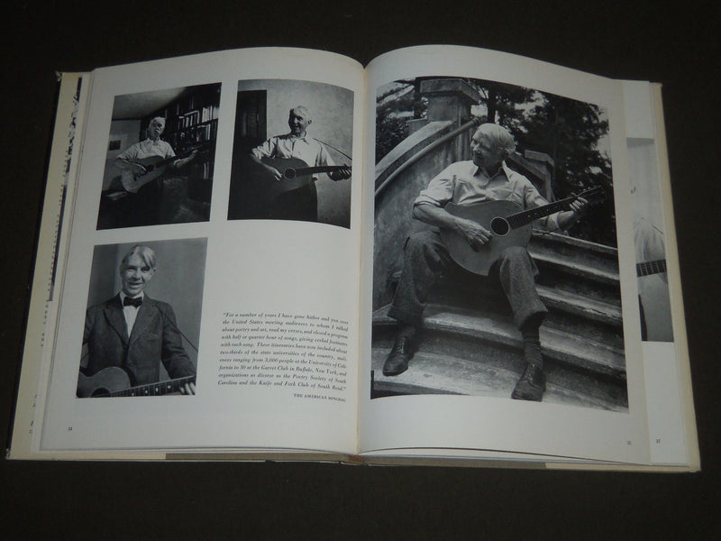 1966 SANDBURG PHOTOGRAPHERS VIEW CARL SANDBURG BOOK 1ST EDITION - I 548