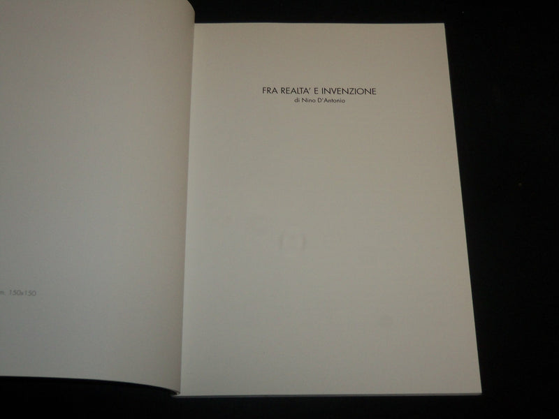 2004 FRA REALTA E INVENZIONE SOFTCOVER BOOK BY GENNARO SARDELLA - I 2031