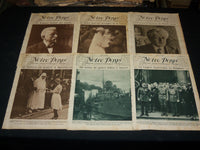 1922-1923 NOTRE PAYS REVUE PANORAMIQUE BELGE MAGAZINE LOT OF 8 - O 3020