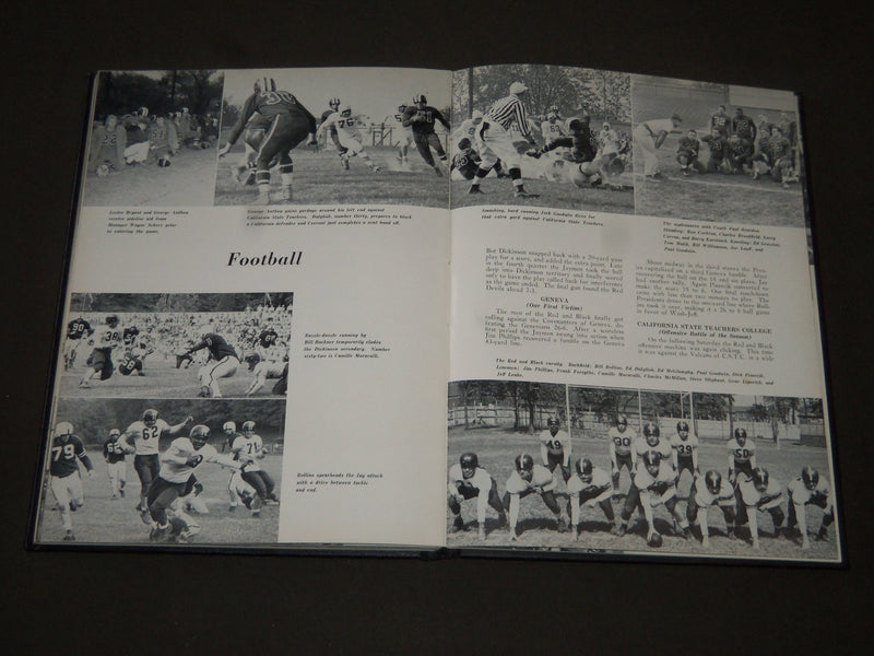 1955 PANDORA WASHINGTON AND JEFFERSON COLLEGE YEARBOOK - PENNSYLVANIA - YB 1086