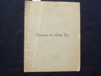 1877 ELOQUENCE OF A GODLY LIFE SERMON - REV. S. W. DANA SOFTCOVER BOOKLET- K 238