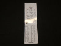 1953 FIELDING'S NEW CURRENCY GUIDE FOR EUROPE PLASTIC BOOK - J 7009