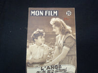1952 JULY 30 MON FILM FRENCH MAGAZINE - RENANT & GLADO COVER - E 26125