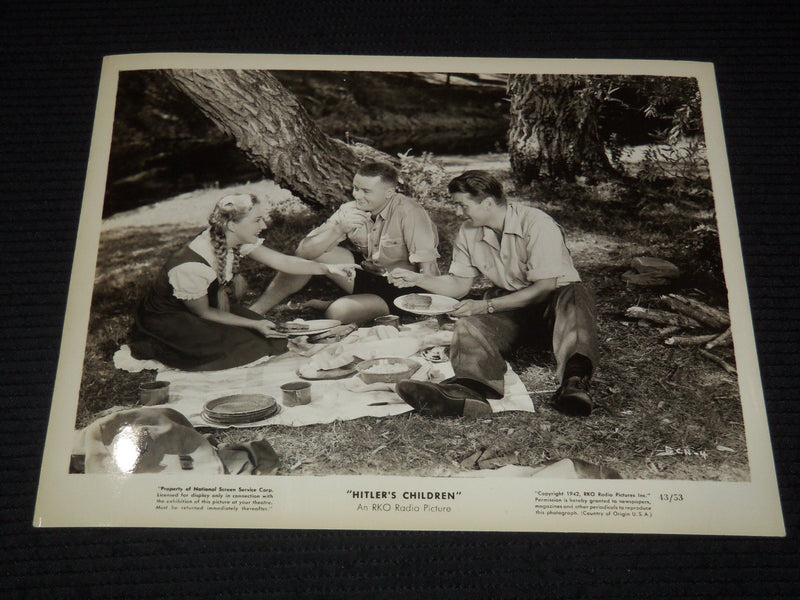 1942 HITLER'S CHILDREN MOVIE STILLS LOT OF 5 - 8x10 - #70