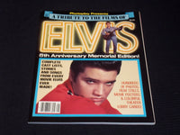 1982 PHOTOPLAY TRIBUTE TO ELVIS MAGAZINE - ELVIS PRESLEY FRONT COVER - E 3440