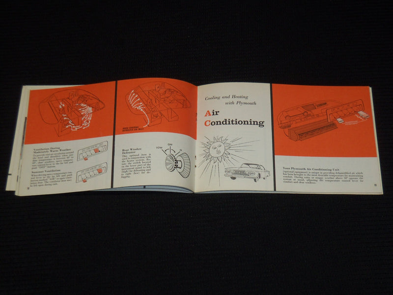 1961 PLYMOUTH OWNER'S MANUAL - SOFTCOVER - J 9881