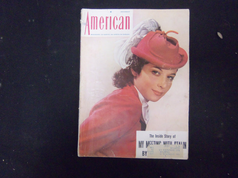 1941 DECEMBER THE AMERICAN MAGAZINE- GREAT COVER, PHOTOS, ARTICLES & ADS-ST 4034