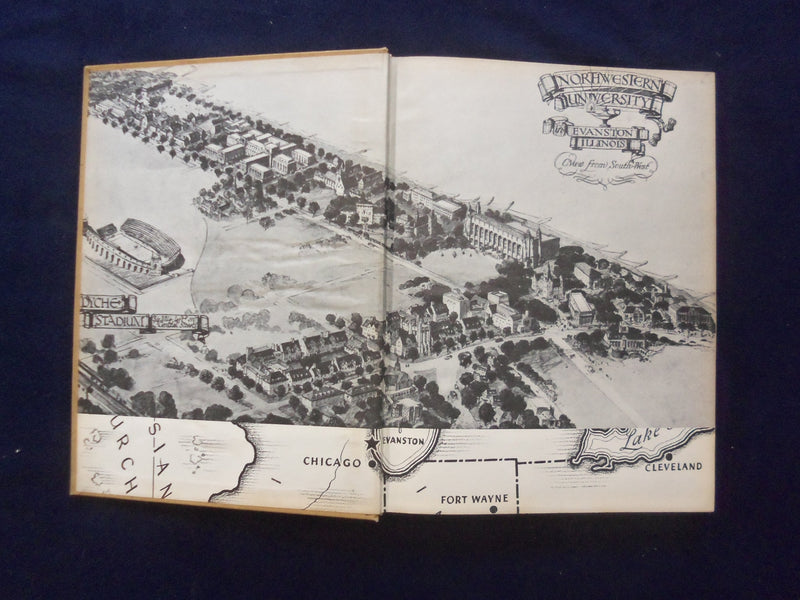 1951 CENTENNIAL SYLLABUS NORTHWESTERN UNIVERSITY YEARBOOK - EVANSTON, IL-YB 3044