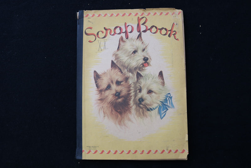 1940'S MOVIE STARS SCRAPBOOK, LOADED - BING CROSBY - ANN BLYTH - E 24937