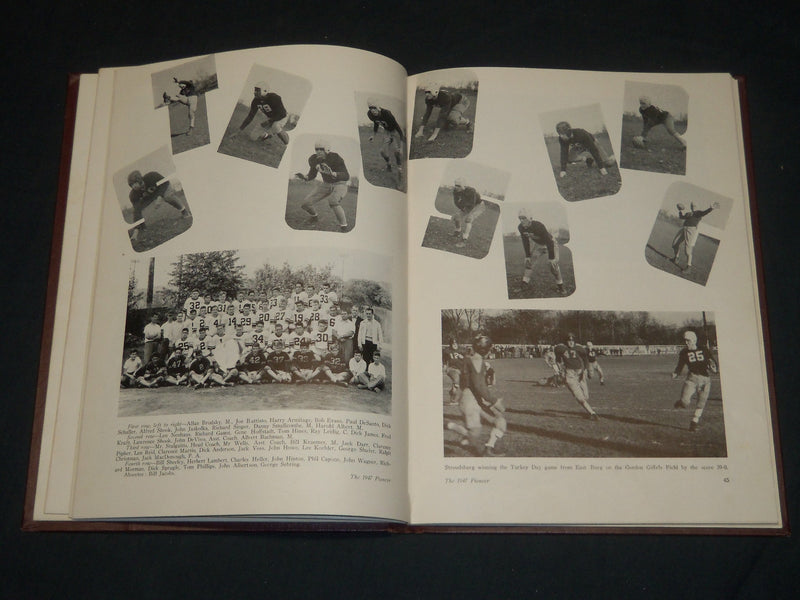 1947 THE PIONEER STROUDSBURG HIGH SCHOOL YEARBOOK - PENNSYLVANIA - YB 1931