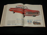 1958 SEPT-OCT SATURDAY EVENING POST MAGAZINE VOLUME - GREAT COVERS - KD 5960