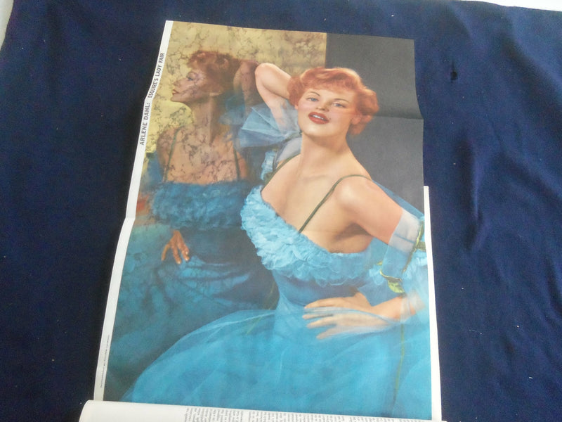 1956 JULY ESQUIRE MAGAZINE - ARLENE DAHL: ESQUIRE'S FAIR LADY - SP 1222G