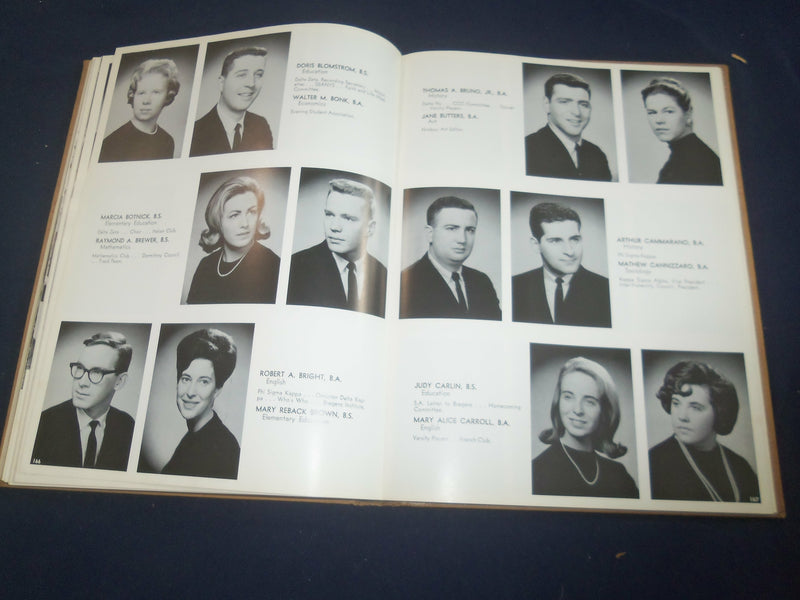 1964 IMPACT WAGNER COLLEGE YEARBOOK - STATEN ISLAND, NEW YORK - YB 2398