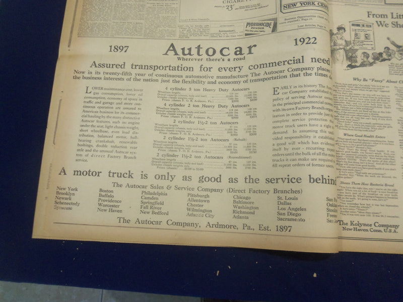 1922 FEBRUARY 27 NEW YORK TIMES - LONDON FILLING UP FOR WEDDING SHOW - NT 9018