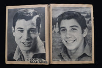 MOVIE STARS SCRAPBOOK-RICHARD CHAMBERLAIN-CONNIE STEVENS-MICHAEL LANDON- E 26435